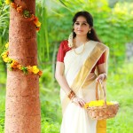 Actress Aavaana Wishing You All Happy Onam Photos (1)