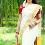 Actress Aavaana Wishing You All Happy Onam Photos (2)