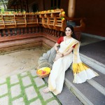 Actress Aavaana Wishing You All Happy Onam Photos (6)