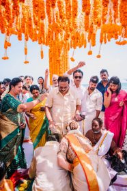 Actor Mahat Raghavendra – Prachi Mishra Wedding Stills (1)