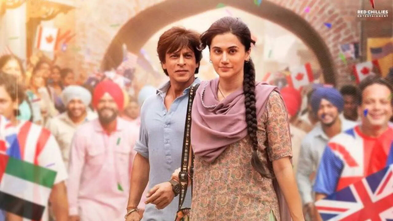 Dunki Drop 2: Shah Rukh Khan Goes 'Tere Dil Mein Tent Lagaunga' For Taapsee Pannu In Lutt Putt Gaya Poster , Hindi News, Times Now