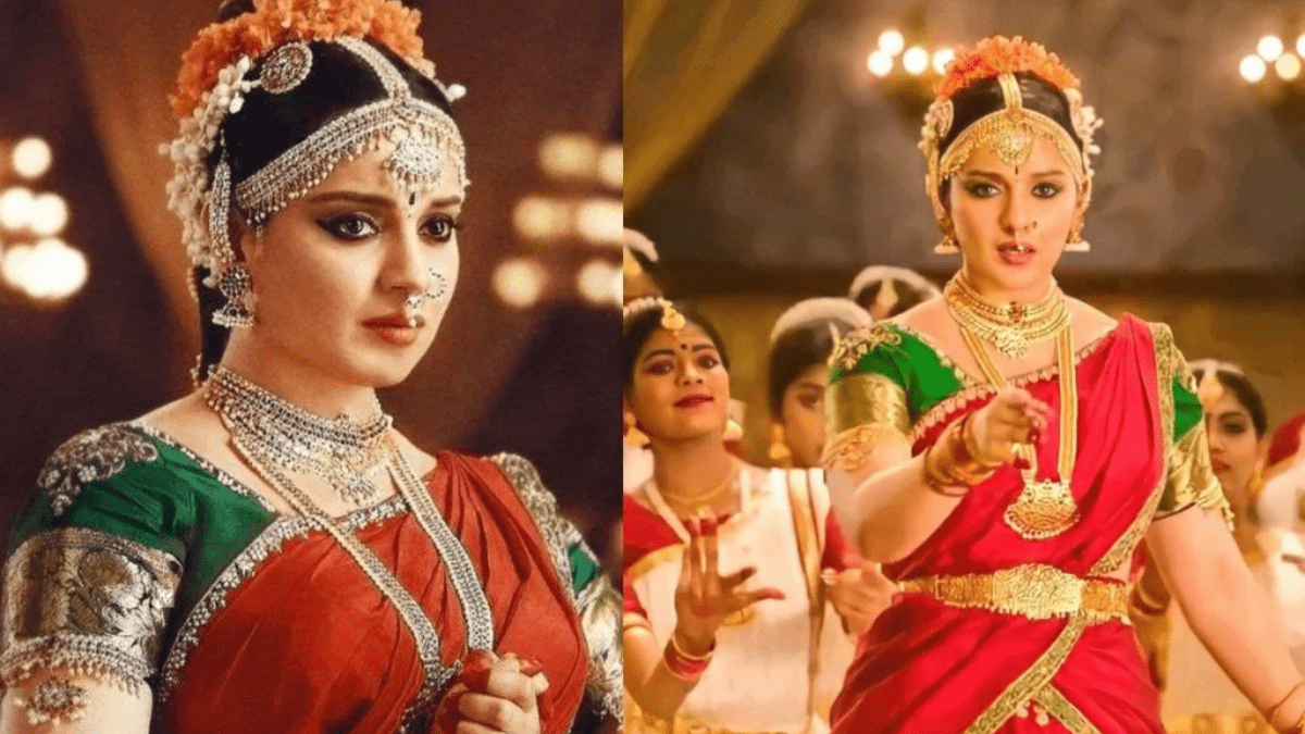 Kangana Ranaut Shines in Chandramukhi 2: Regal Elegance Unveiled