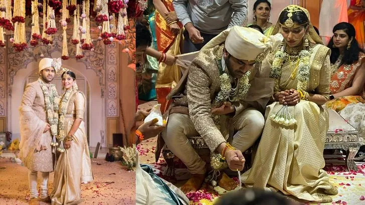 Sharwanand Marriage: ఘ‌నంగా శ‌ర్వానంద్ పెళ్లి.. ఫొటోలు వైర‌ల్‌ ,  Sharwanand  marriage photos rakri