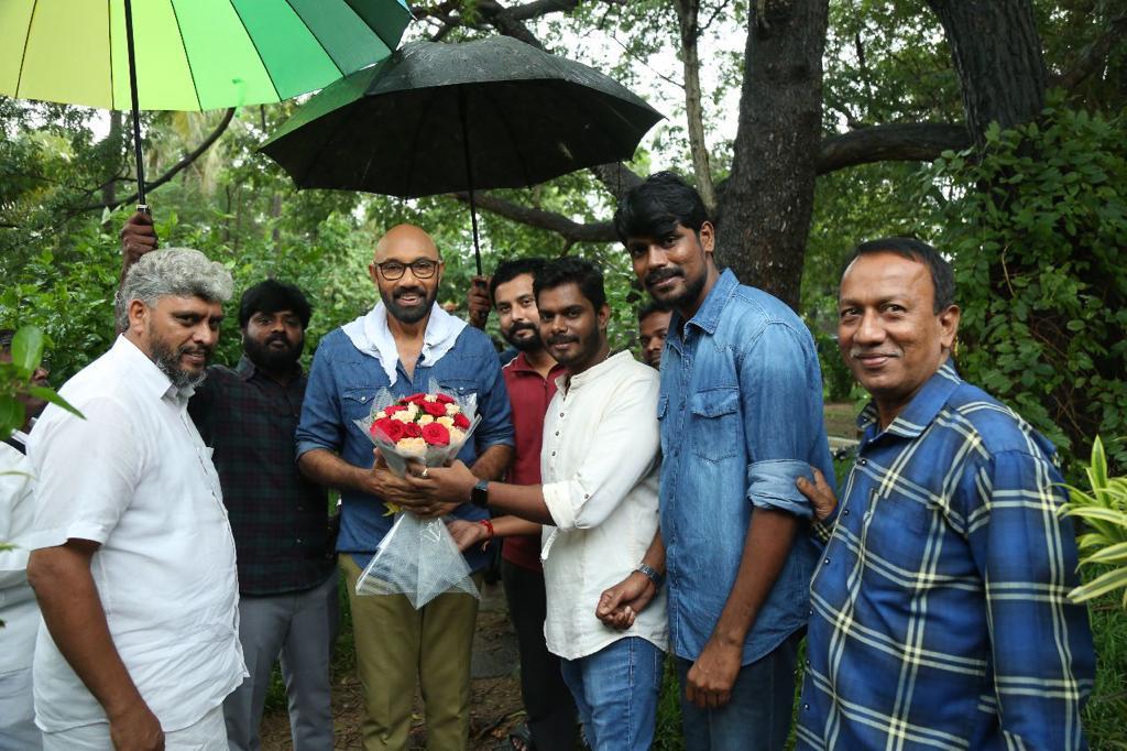 Sathyaraj as terrorizing police officer in Angaaragan Sathyaraj making his comeback as a villain with Angaaragan? – Full On Cinema