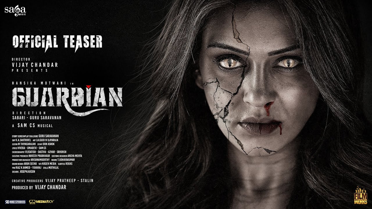 Guardian (Tamil) Teaser ,  Hansika ,  Suresh Menon ,  Sam CS ,  Gurusaravanan &  Sabari ,  Vijay Chandar - YouTube