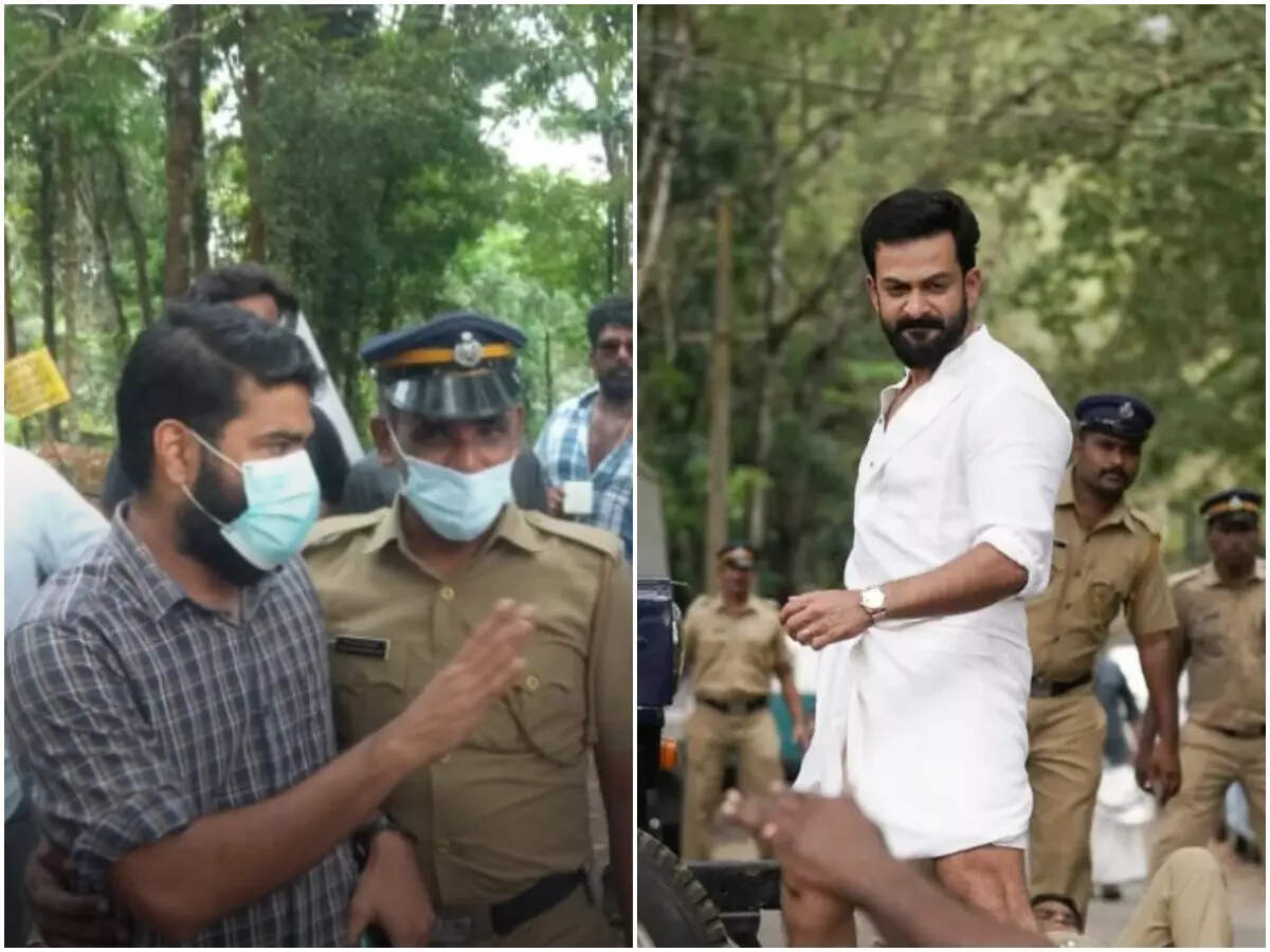 Kaduva Movie Location: Jojo Is Not Controversial; Youth Congress Conducts March To 'Kaduva' Set Starring Prithviraj - Youth Congress Conducts March To Prithviraj Sukumaran Starrer Kaduva Movie Location At Kanjirappilly » Jsnewstimes